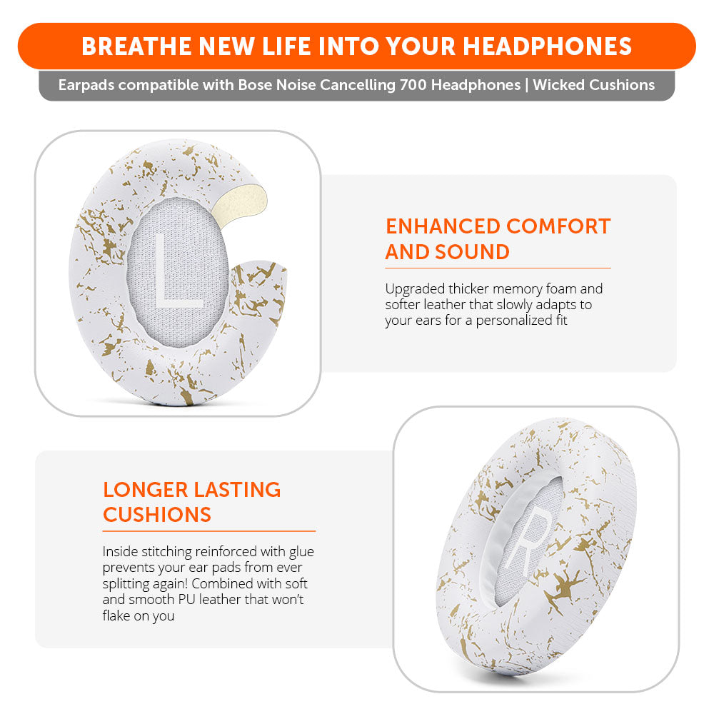 Wicked Cushions Bose NC 700 Replacement Earpads