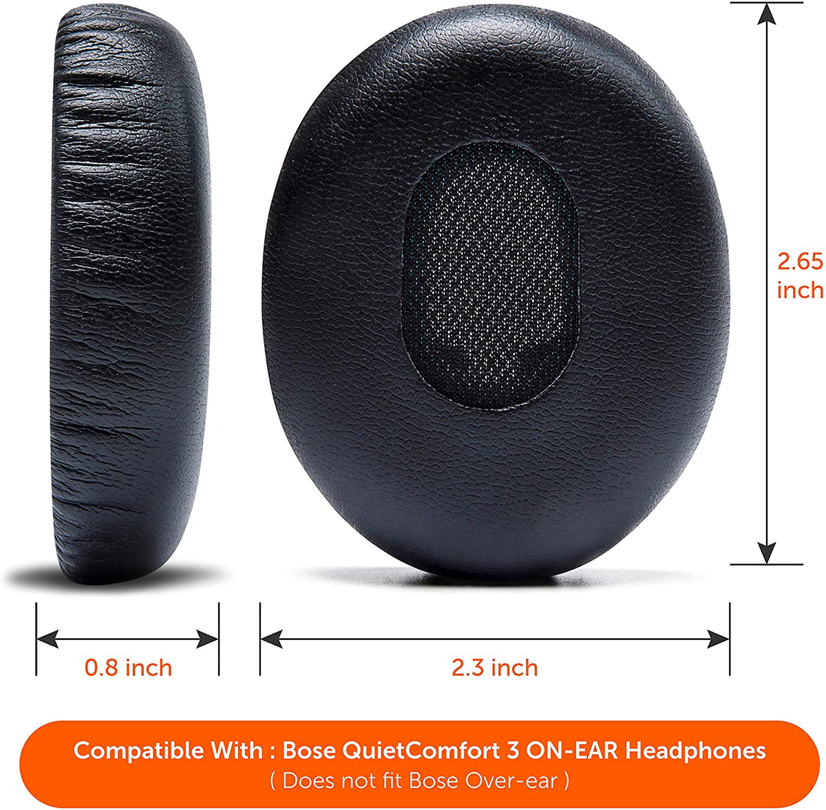 Wicked Cushions Replacement Ear Pads For Bose QC3