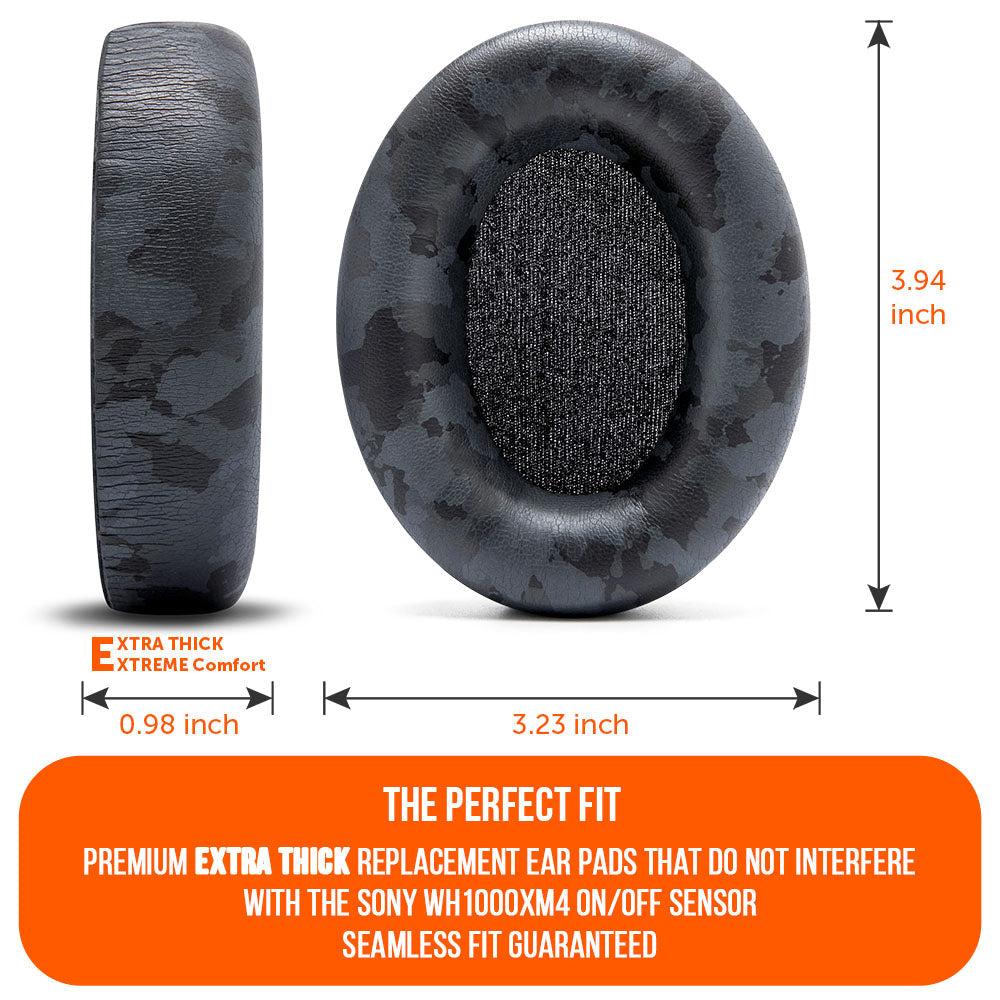 Wicked Cushions Replacement Ear Pads For Sony WH1000XM4 Over-Ear Headphones