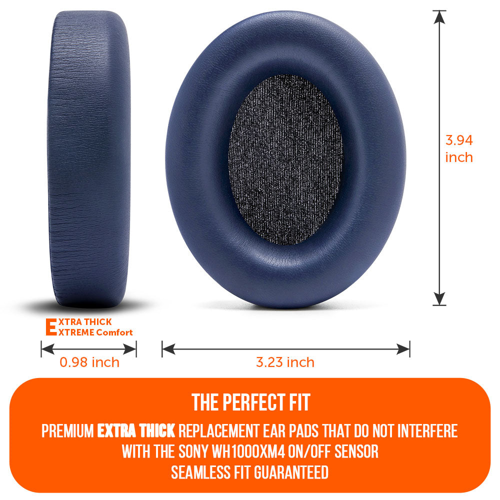 Wicked Cushions Replacement Ear Pads For Sony WH1000XM4 Over-Ear Headphones