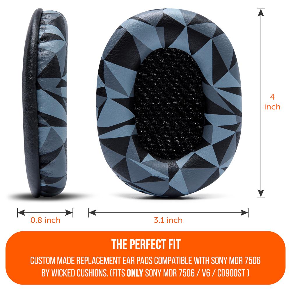 Wicked Cushions Replacement Earpads For Sony MDR 7506