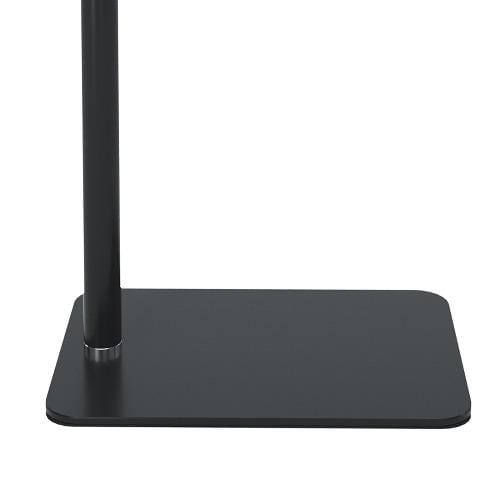 Flat black base of the SaharaCase TB00089 floor stand