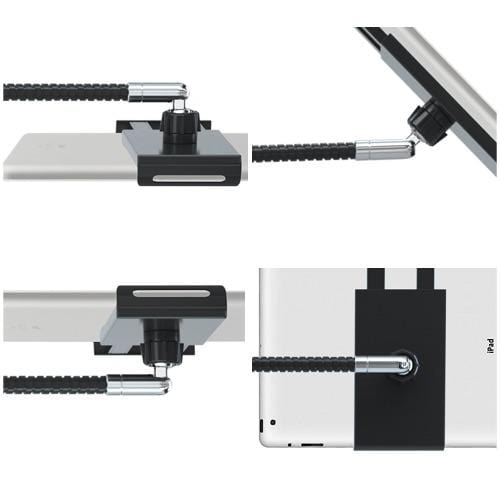 SaharaCase floor stand holder and connector shown from multiple angles