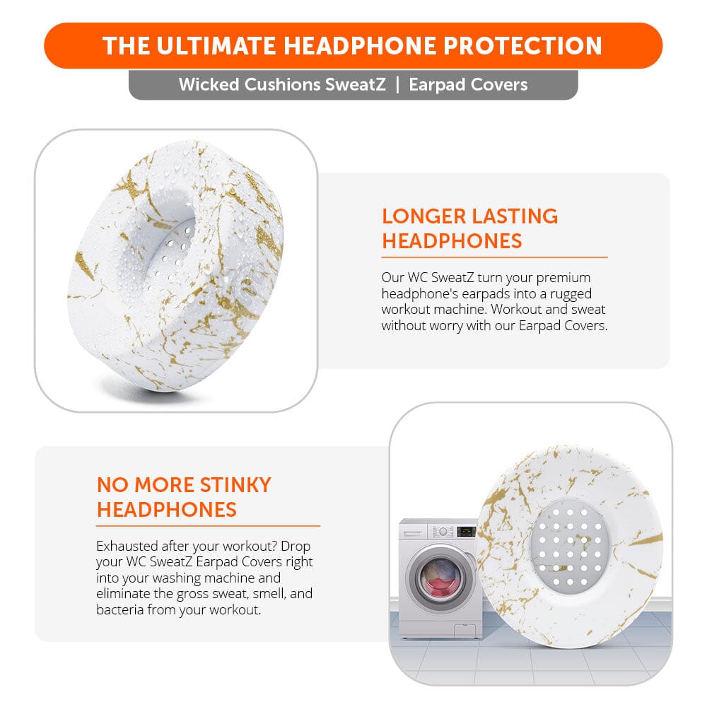 Wicked Cushions Small WC SweatZ Protective Headphone Earpad Covers