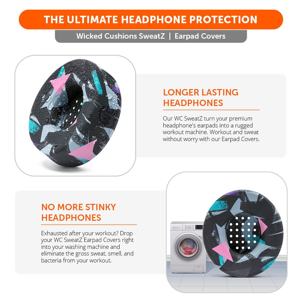 Wicked Cushions Small WC SweatZ Protective Headphone Earpad Covers