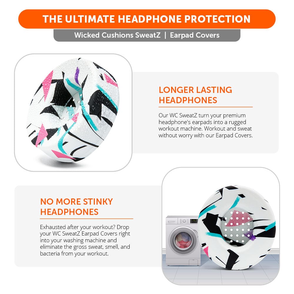 Wicked Cushions Small WC SweatZ Protective Headphone Earpad Covers