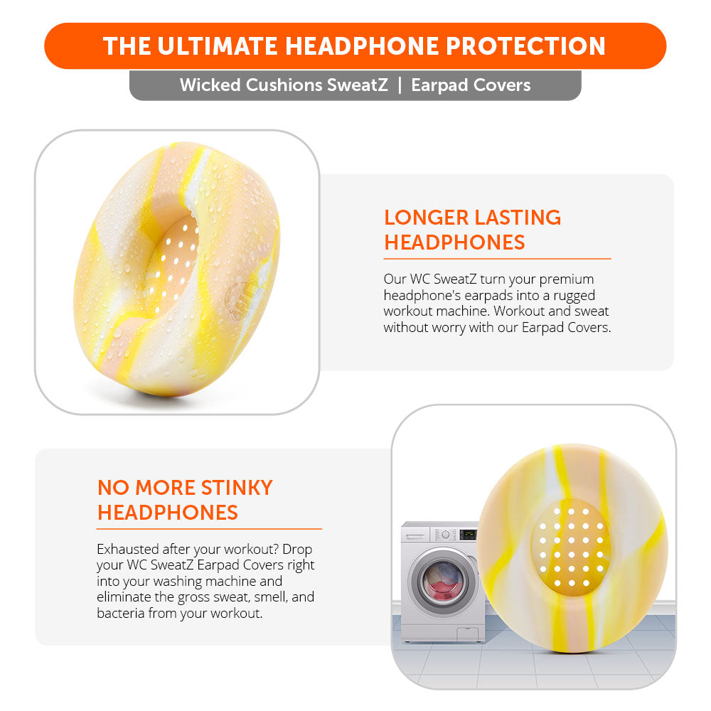 Wicked Cushions Small WC SweatZ Protective Headphone Earpad Covers