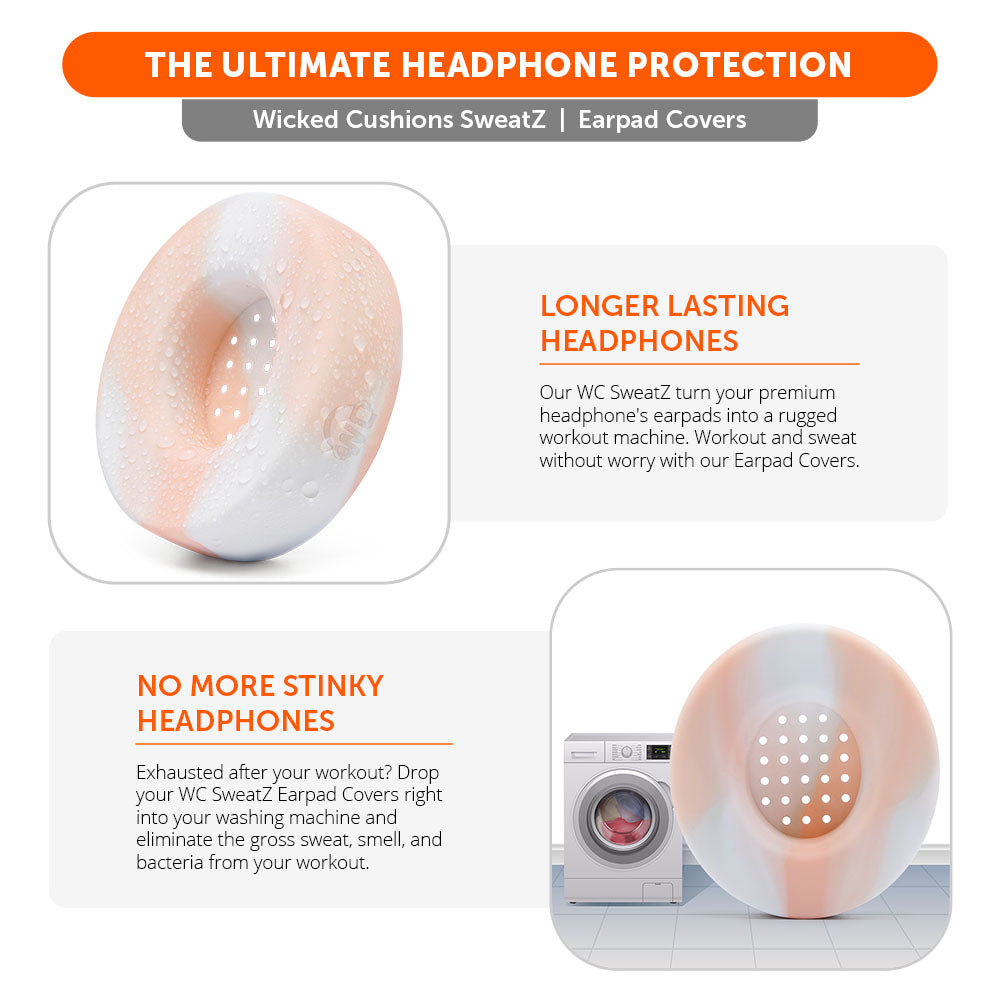 Wicked Cushions Small WC SweatZ Protective Headphone Earpad Covers