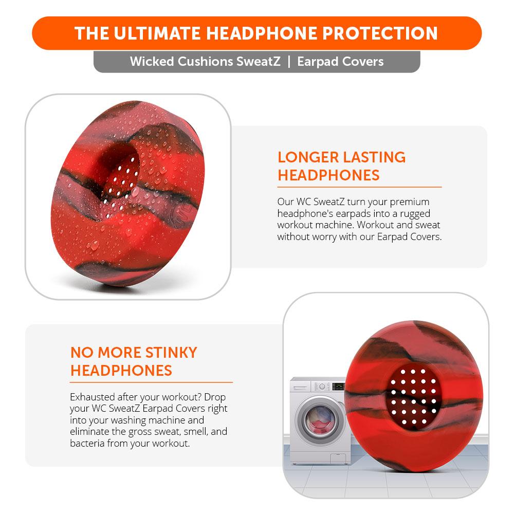 Wicked Cushions Small WC SweatZ Protective Headphone Earpad Covers