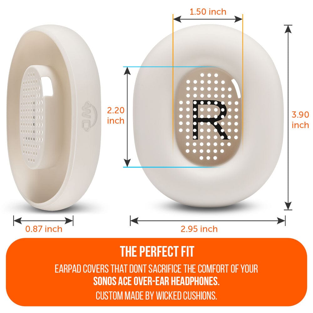 Wicked Cushions Sonos Ace Earpad Sweat Covers - WC SweatZ Ace