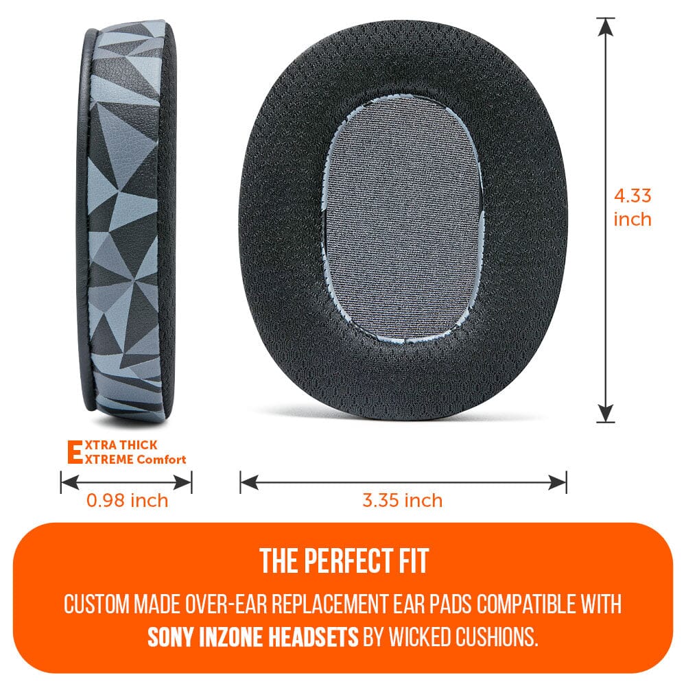 Wicked Cushions Sony Inzone H9 Earpads - WC FreeZe Cooling Gel