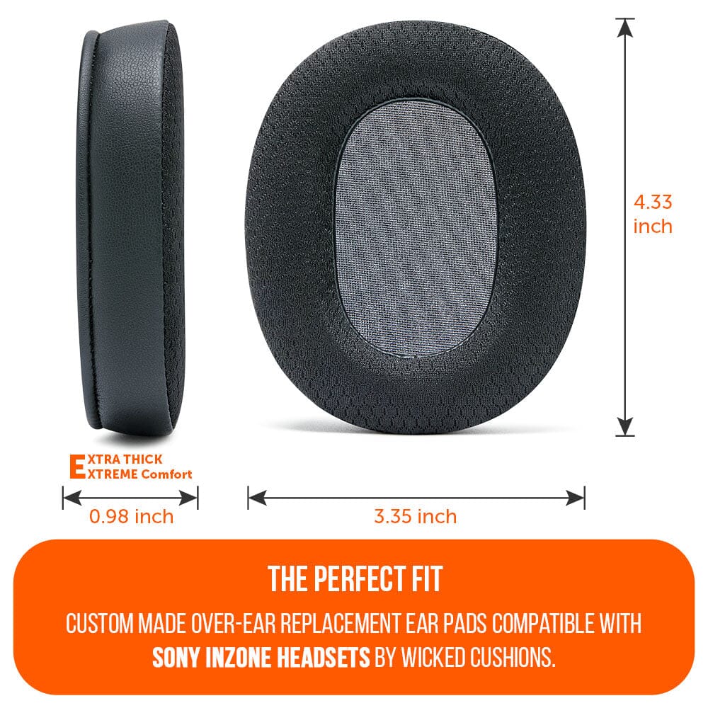 Wicked Cushions Sony Inzone H9 Earpads - WC FreeZe Cooling Gel
