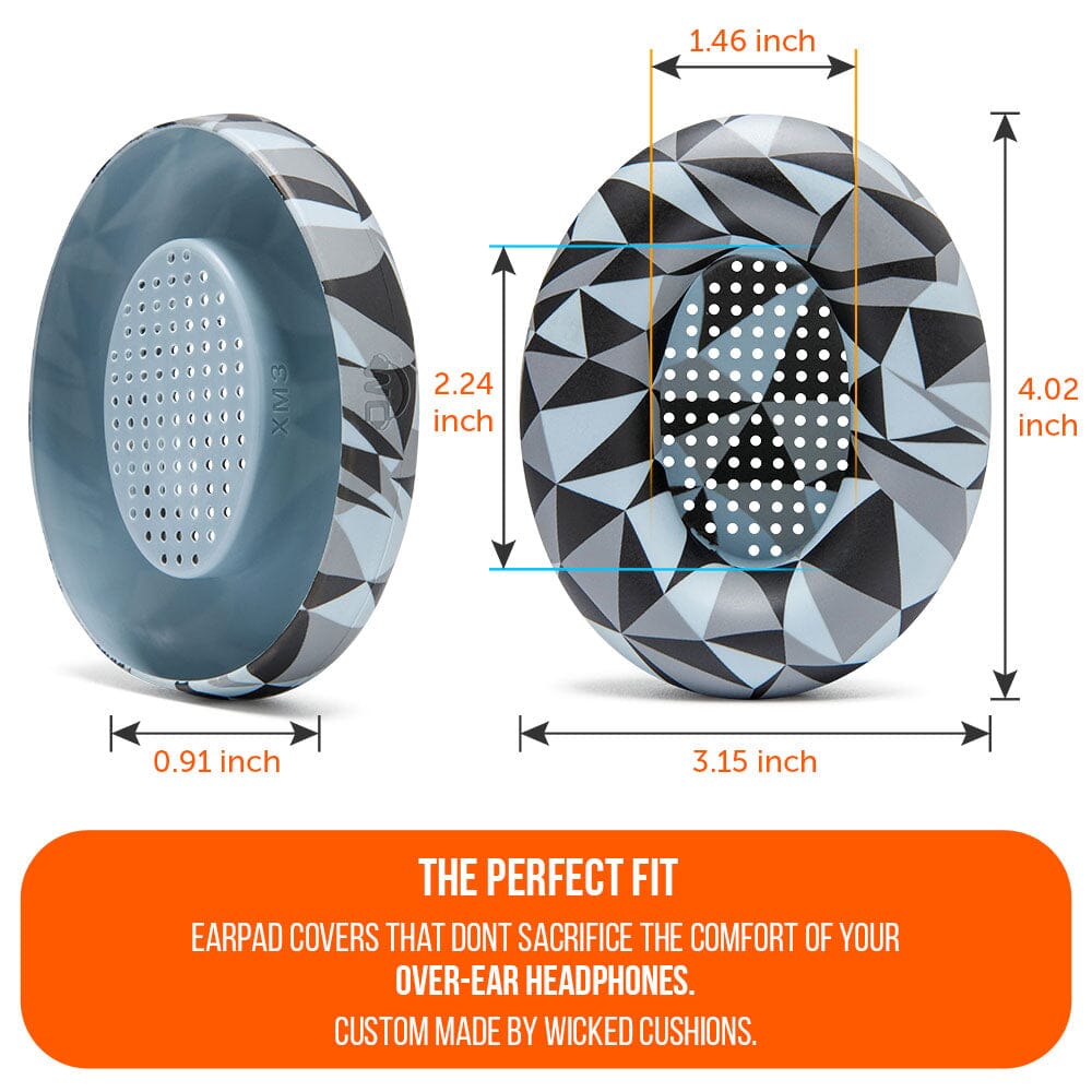 Wicked Cushions Sony WH-1000XM3 Earpad Sweat Covers - WC SweatZ