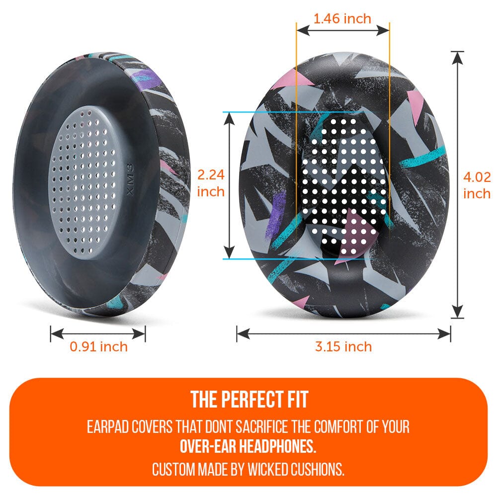 Wicked Cushions Sony WH-1000XM3 Earpad Sweat Covers - WC SweatZ