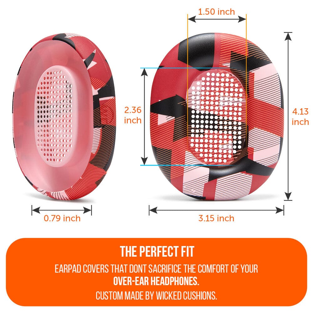 Wicked Cushions Sony WH-1000XM5 Earpad Sweat Covers - WC SweatZ