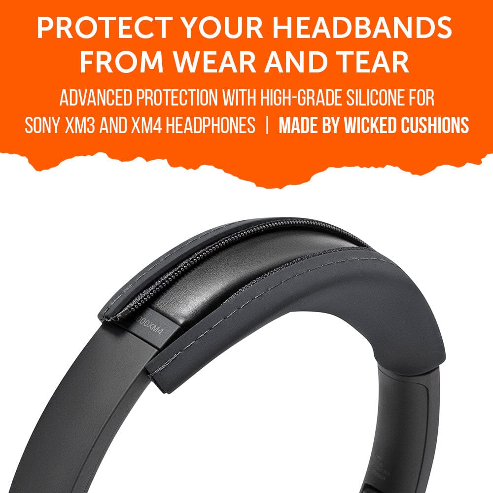 Wicked Cushions Sony XM3 & XM4 Silicone Headband Cover - WC BandZ XM3 & XM4