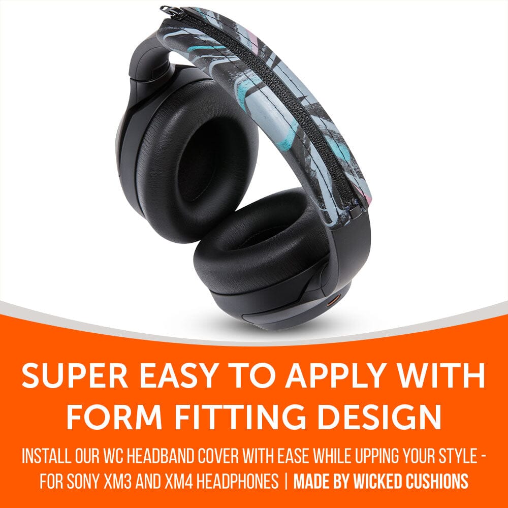 Wicked Cushions Sony XM3 & XM4 Silicone Headband Cover - WC BandZ XM3 & XM4