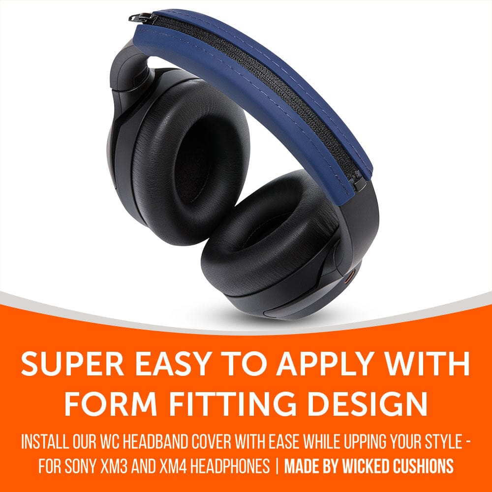 Wicked Cushions Sony XM3 & XM4 Silicone Headband Cover - WC BandZ XM3 & XM4