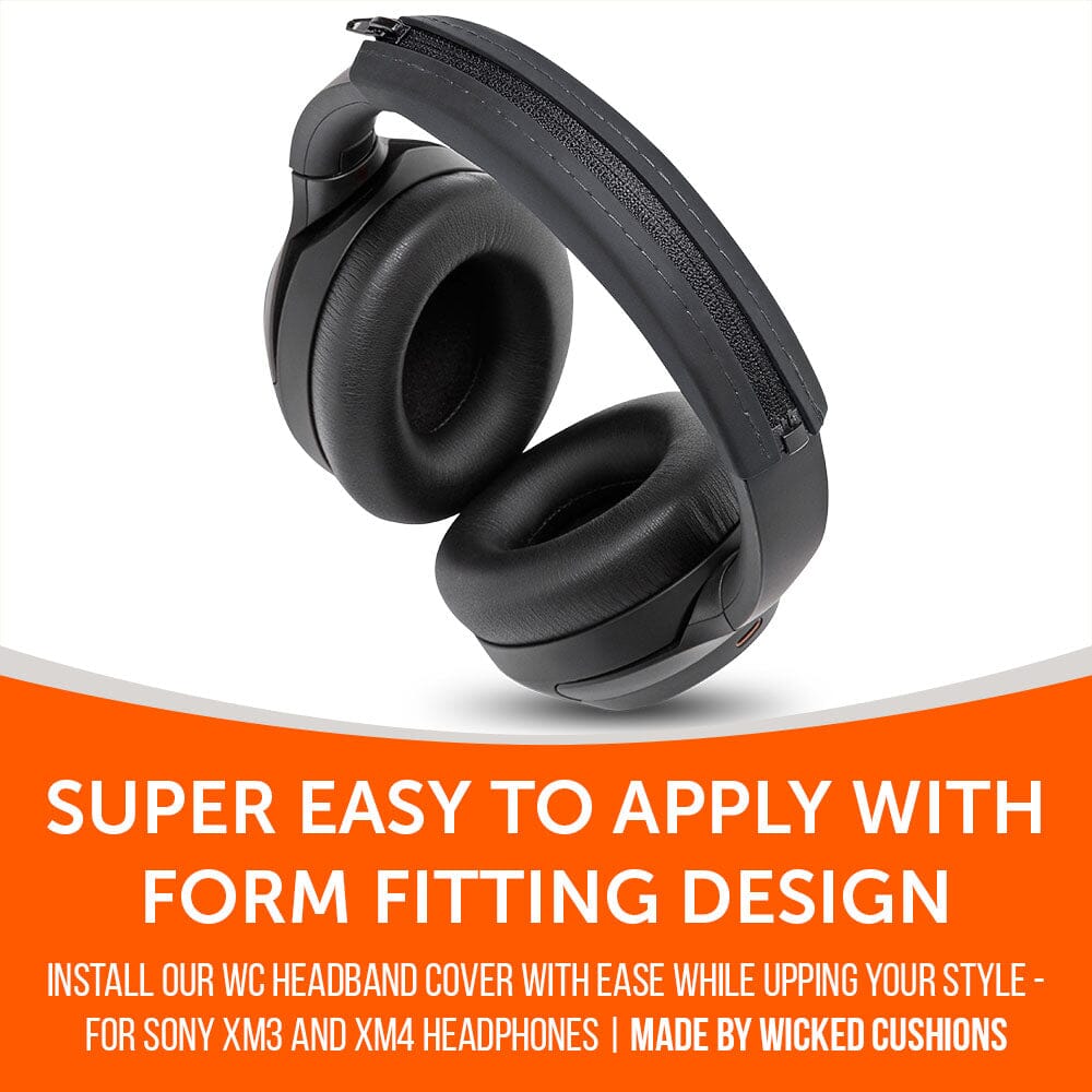 Wicked Cushions Sony XM3 & XM4 Silicone Headband Cover - WC BandZ XM3 & XM4