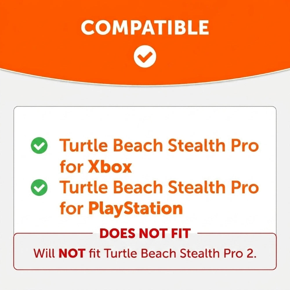 Wicked Cushions Turtle Beach Stealth Pro Earpads - WC FreeZe Cooling Gel