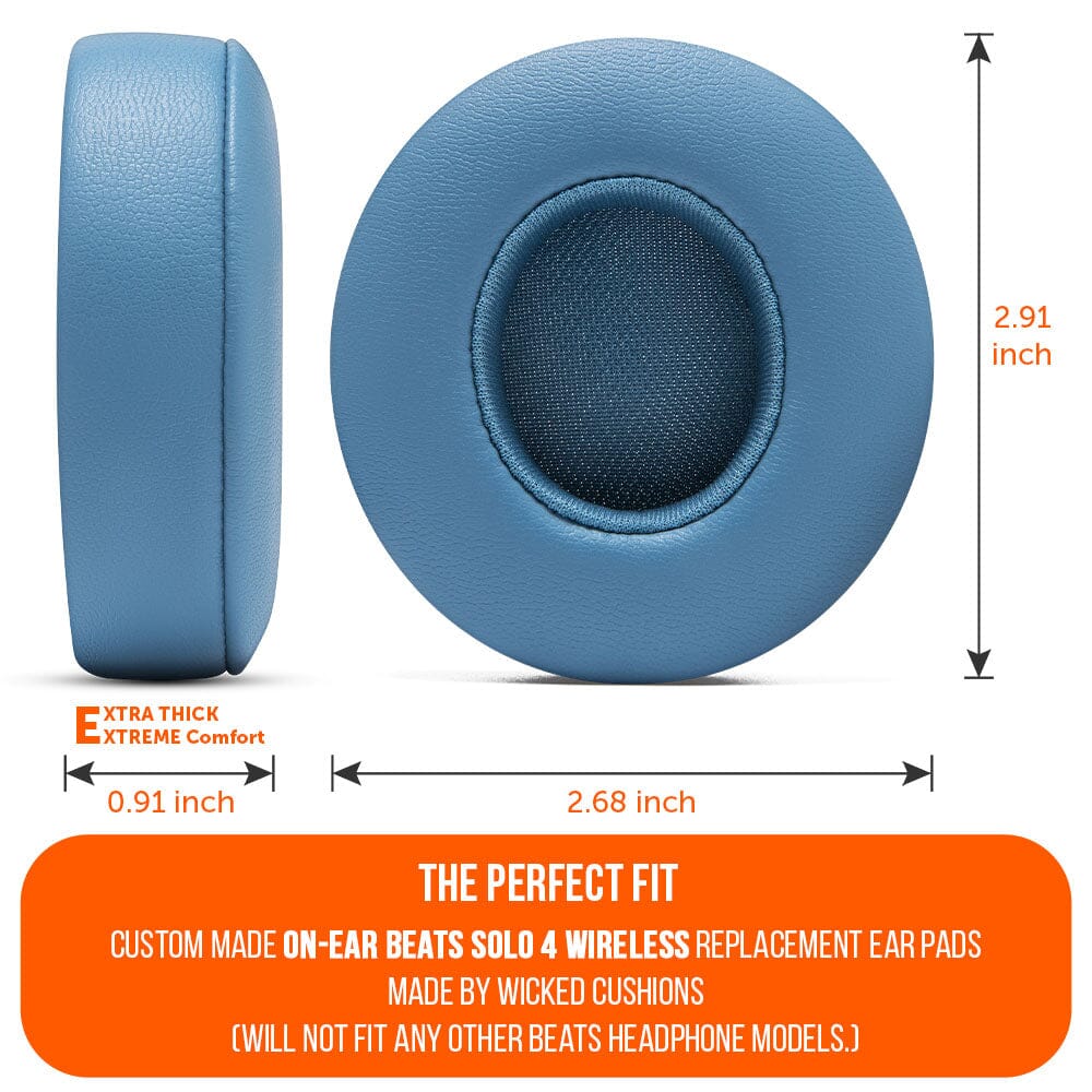 Wicked Cushions Beats Solo 4 Earpads - WC PadZ Solo 4