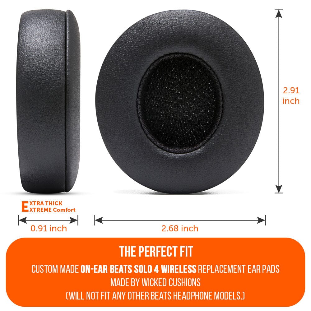 Wicked Cushions Beats Solo 4 Earpads - WC PadZ Solo 4