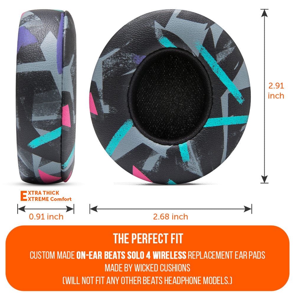 Wicked Cushions Beats Solo 4 Earpads - WC PadZ Solo 4