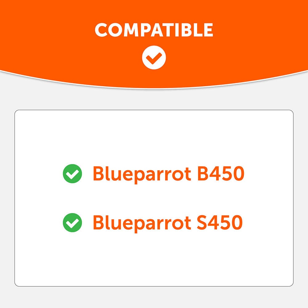 Wicked Cushions BlueParrot B450 Earpads - WC PadZ B450