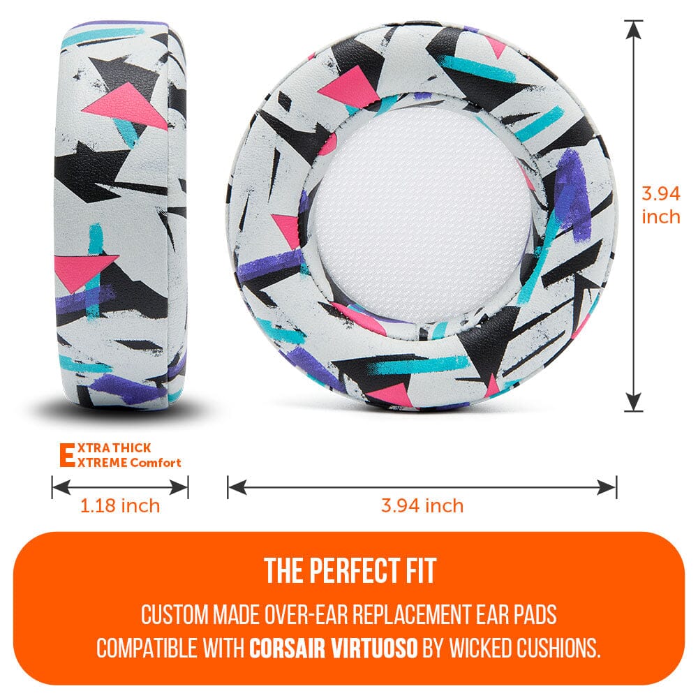Wicked Cushions Corsair Virtuoso Ear pads