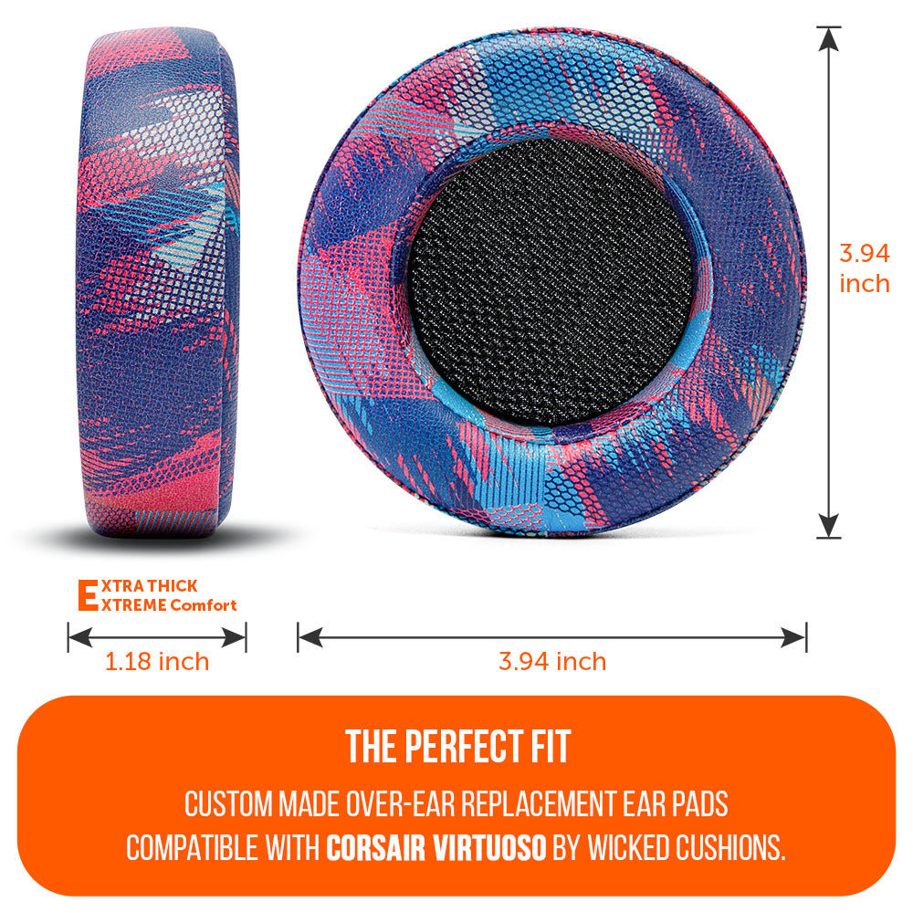 Wicked Cushions Corsair Virtuoso Ear pads
