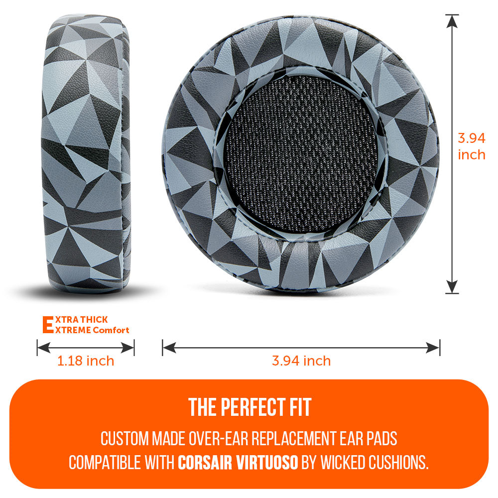 Wicked Cushions Corsair Virtuoso Ear pads
