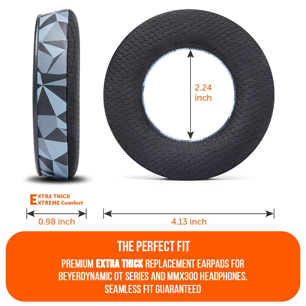 Wicked Cushions WC FreeZe DT770 - Cooling Gel Ear Pads for Beyerdynamic Headphones