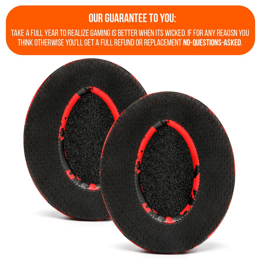Wicked Cushions WC FreeZe - Hybrid Cooling Gel Infused Ear Pads for ATH M50X