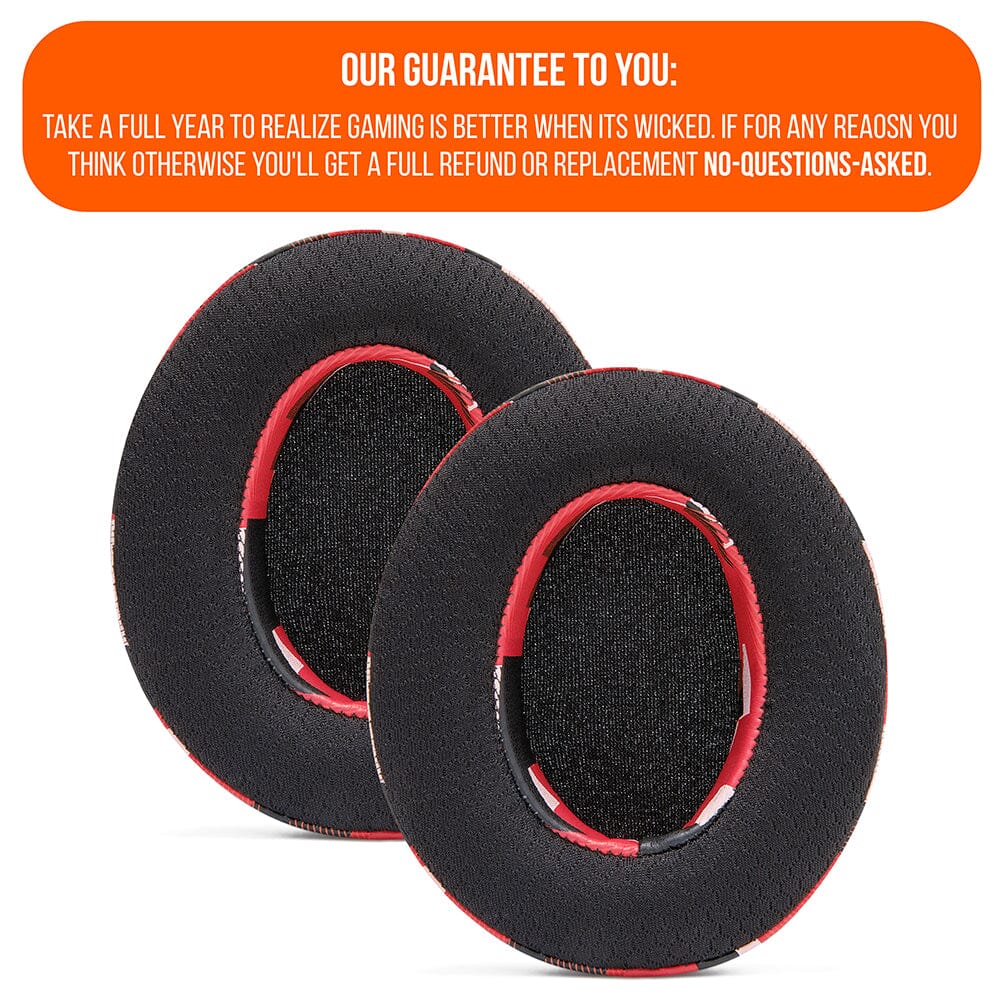 Wicked Cushions WC FreeZe - Hybrid Cooling Gel Infused Ear Pads for ATH M50X
