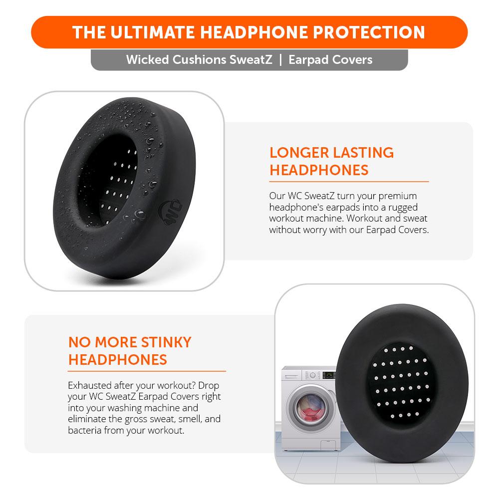 Wicked Cushions Beats Studio 2 & 3 Earpad Sweat Covers - WC SweatZ Studio