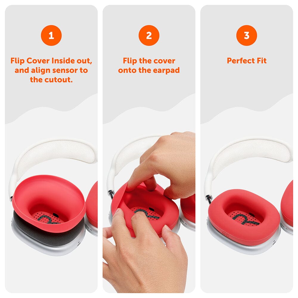 Wicked Cushions Apple Airpods Max 1 Earpad Sweat Covers - WC SweatZ Max