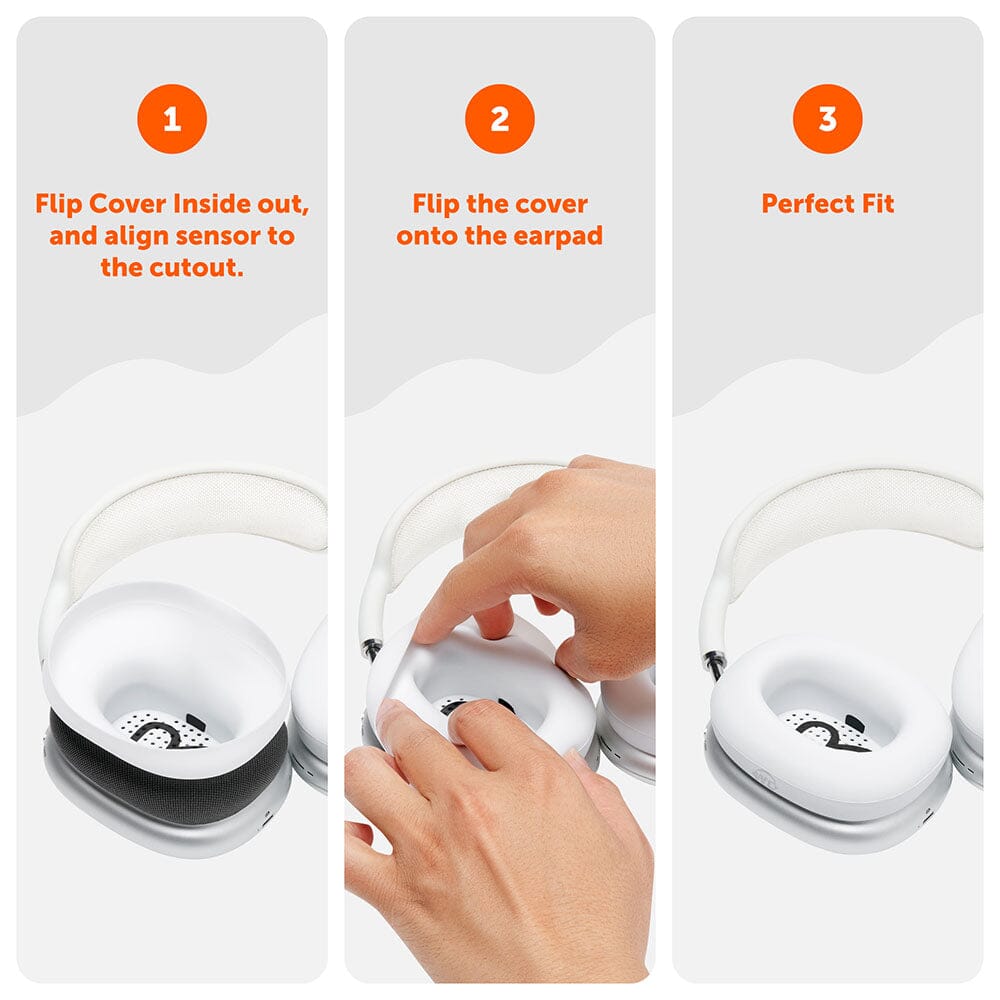 Wicked Cushions Apple Airpods Max 1 Earpad Sweat Covers - WC SweatZ Max