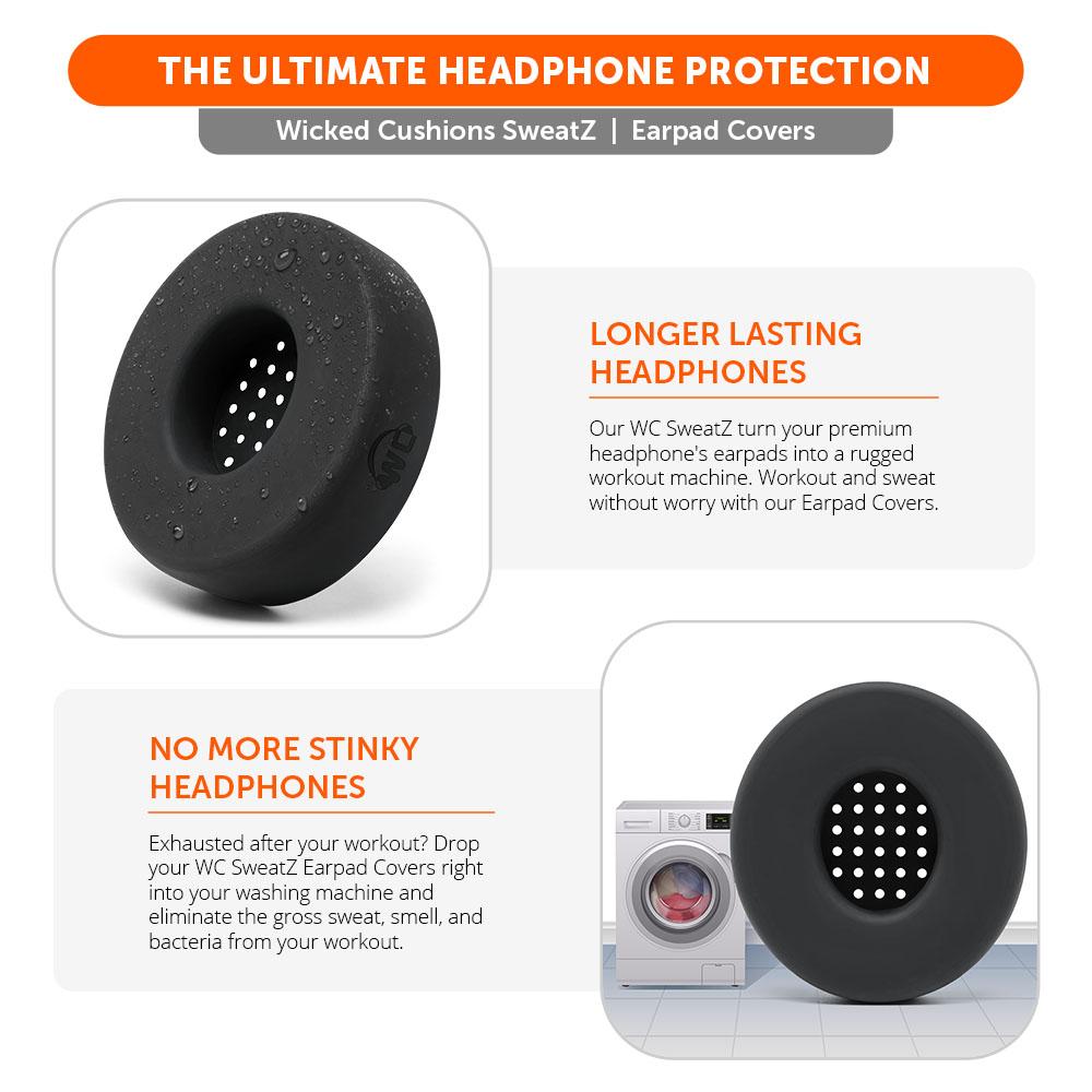 Wicked Cushions Small WC SweatZ Protective Headphone Earpad Covers