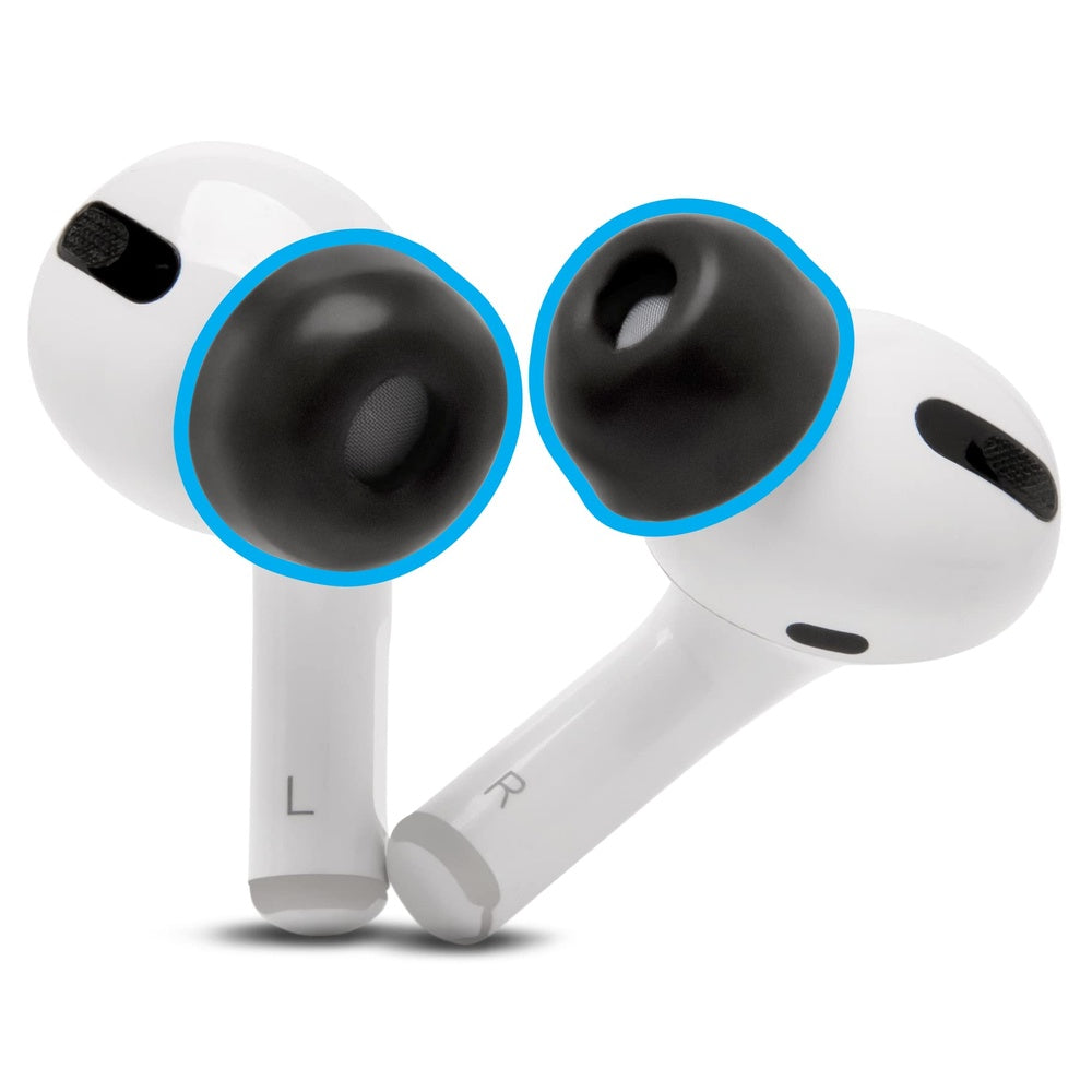 Wicked Cushions WC TipZ - Memory Foam Ear Tips for Airpods Pro & Airpods Pro 2