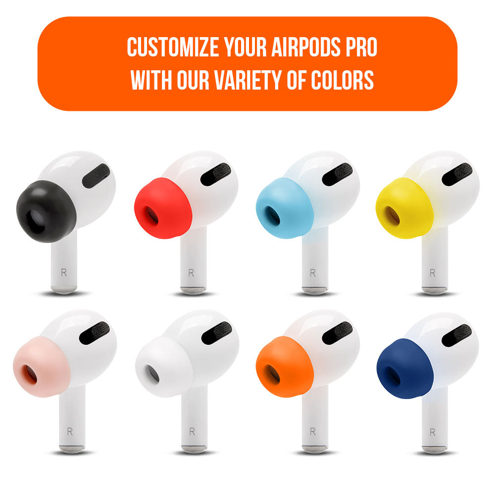 Wicked Cushions WC TipZ - Memory Foam Ear Tips for Airpods Pro & Airpods Pro 2