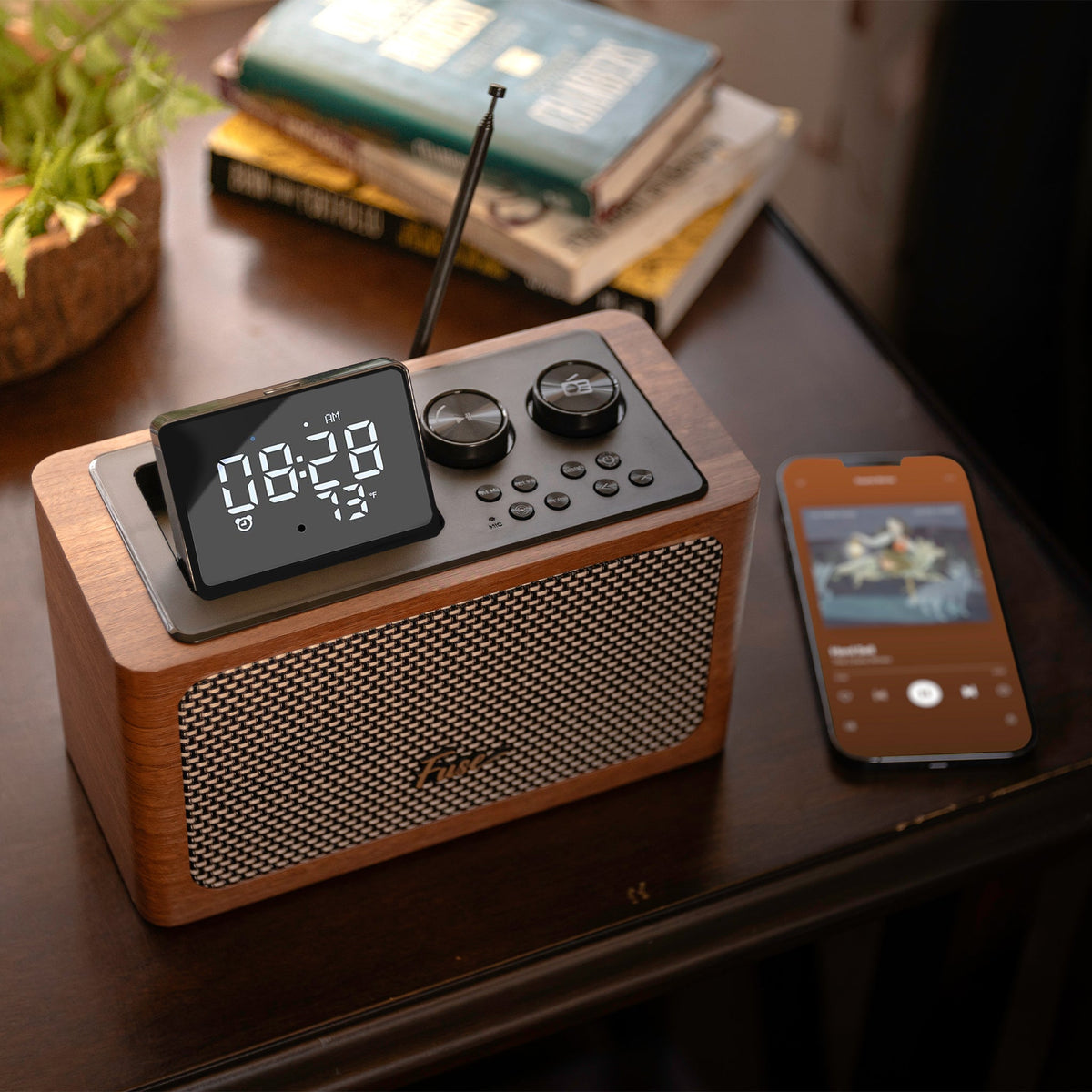 Fuse Audio Zide FM Bluetooth Radio and Alarm Clock