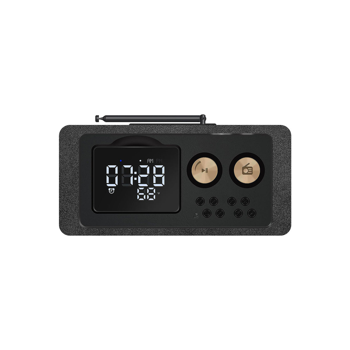 Fuse Audio Zide FM Bluetooth Radio and Alarm Clock