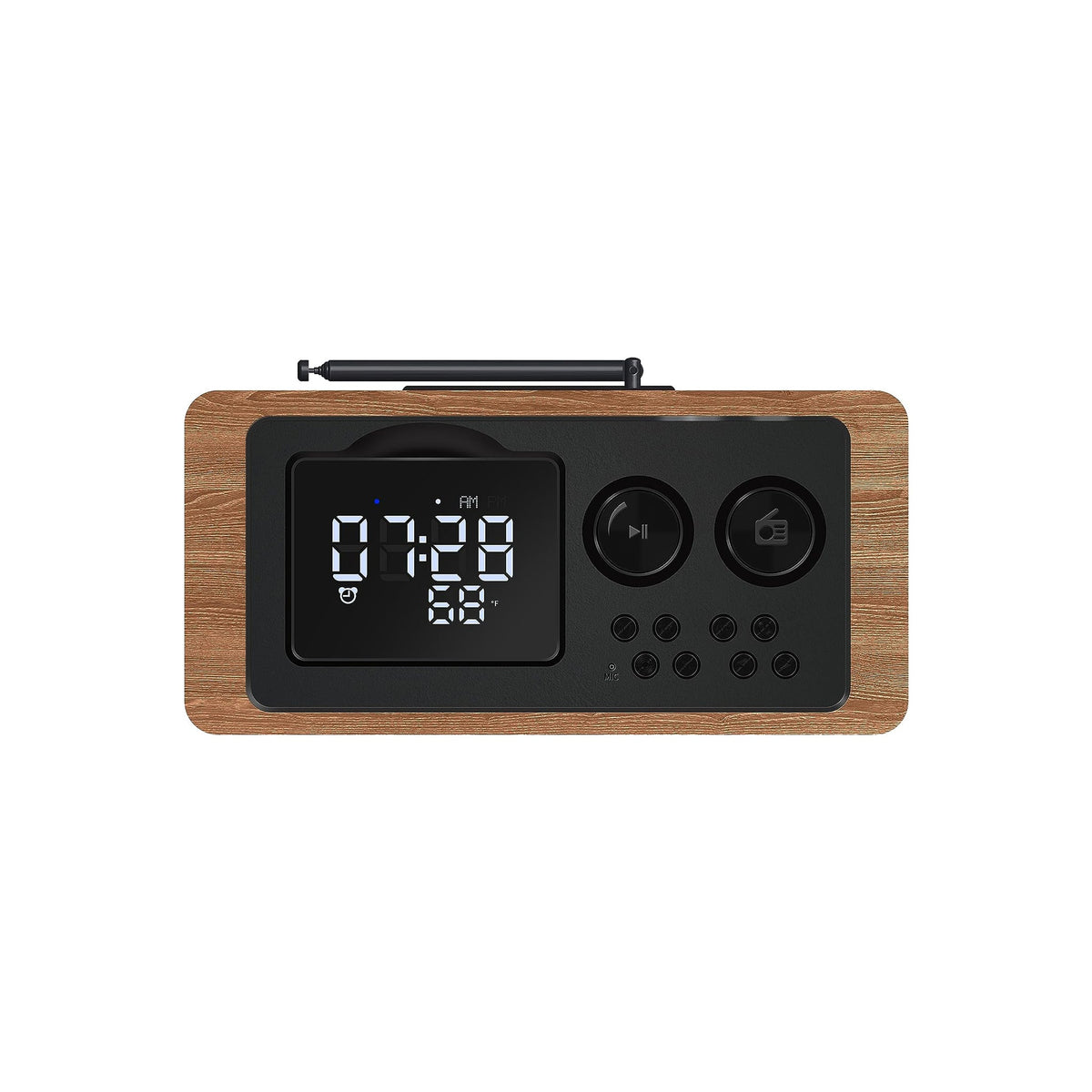 Fuse Audio Zide FM Bluetooth Radio and Alarm Clock